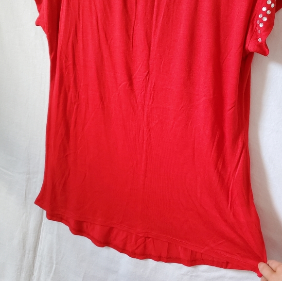 NWOT Faith and Joy Short Sleeve Top - Picture 4 of 5